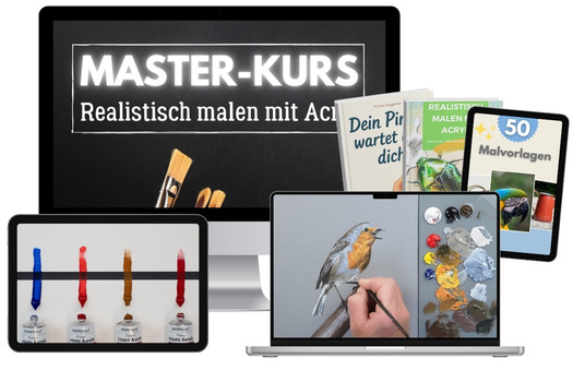 Master-Kurs - realistisch malen mit Acryl