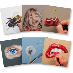 realistisch malen mit Acryl