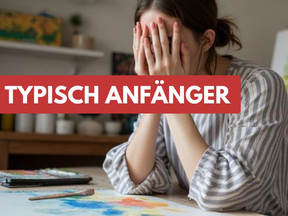 Diesen Anfängerfehler solltest du beim Malen vermeiden